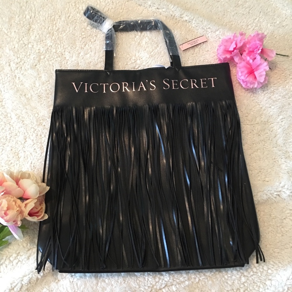 NWT VICTORIA’S SECRET Fringe Tote Bag